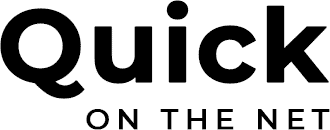 QUICK ON THE NET Logo